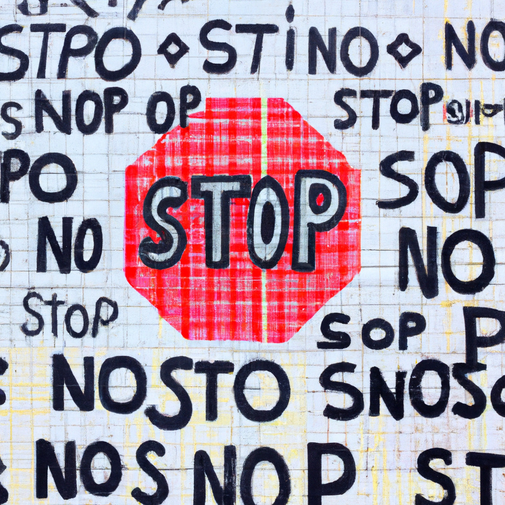 imagen stop