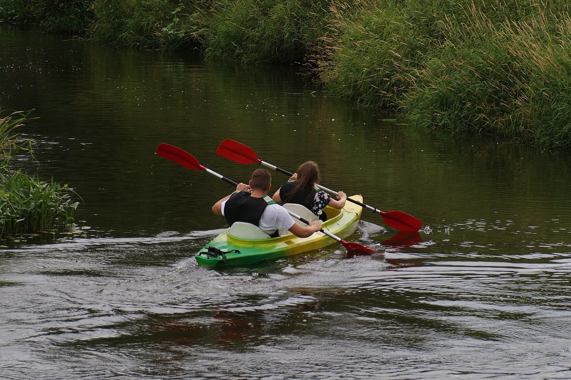 Kayak Pareja Hobbies juntos